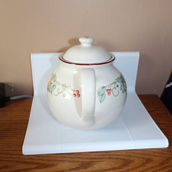 🍁5/$25🎃 Corelle Abundance Teapot With Lid - Picture 2 of 4